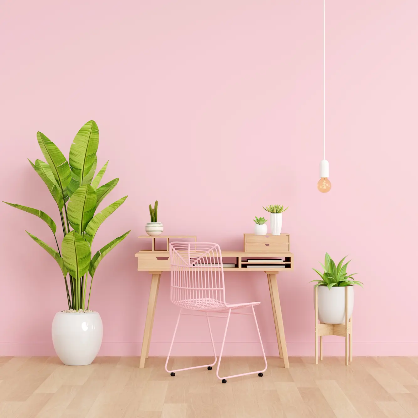 chair-table-pink-living-room-with-copy-space